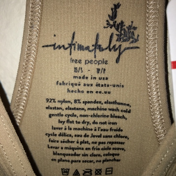 BNWT Free People Move Along Bodysuit size XS/S - Picture 4 of 5